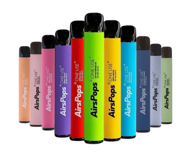 Airscream AirsPops One-Use 800 Disposable Pod Device.