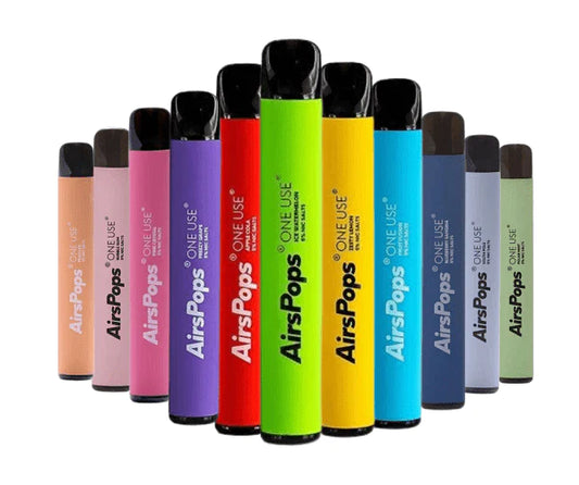 Airscream AirsPops One-Use 800 Disposable Pod Device.